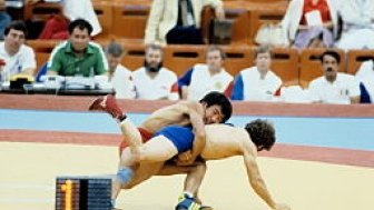 Olympic Wrestling Match