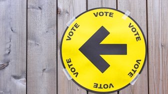 Elections Canada Vote Sign