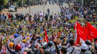 Myanmar protest