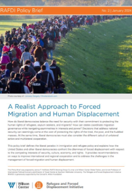 RAFDI Policy Brief Front Page